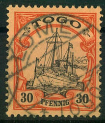 240: Deutsche Kolonien Togo - Stempel
