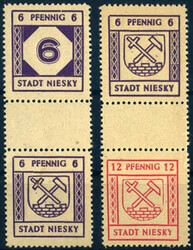 1100: Deutsche Lokalausgabe Niesky - Zusammendrucke