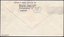 30 Pf Heuss lumo v. UR m. Lumo-ZuF a. portoger. Erstflug v. Ffm. n. ...