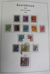 1948-1987 in den Hauptnr. bis auf Bl. 1 kpl. gestpl. Slg. im ...