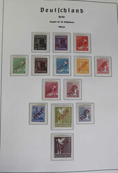 1948-1990 in den Hauptnr. kpl. Slg. im Klemmbinder auf ...