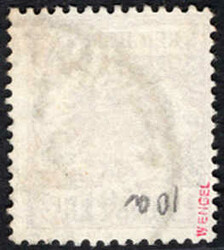 2 1/2 PIA a. 50 Pf bräunl´rot, rundgest. Luxus, tiefst gepr. W ...