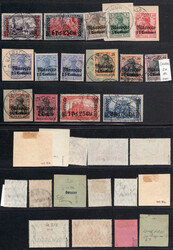 1899-1911 überkpl. rundgestpl. Luxus-Slg. (20 Wte. sogar als ...