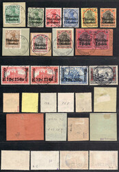 1899-1911 überkpl. rundgestpl. Luxus-Slg. (20 Wte. sogar als ...