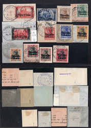 1899-1911 überkpl. rundgestpl. Luxus-Slg. (56 !!! Wte. sogar als ...