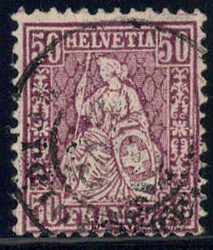 50 C Faserpapier, zentr. rundgestpl. PrachtAutomatically generated ...