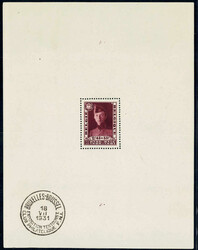 1810: Belgium - Souvenir / miniature sheetlets