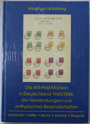 "Die AM-Post-Marken in Deutschland 1945/1946" Handbuch & Katalog von ...