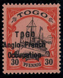 245: German Colonies Togo British Occupation