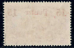 15 Pia a. 3 M schwarzbraunviolett, postfr. Luxus, tiefst gepr. ...