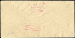 30 Pf Beethoven im waagr. Paar a. LuPo-FDC v. Berlin m. 2x ESST n. N ...