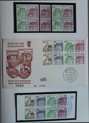 BURGEN & SCHLÖSSER tolle Spezial-Slg. mit allem was dazugehört! ...