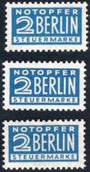 1315: Bizone Compulsory surtax stamp