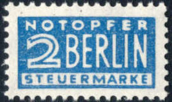 1315: Bizone Compulsory surtax stamp