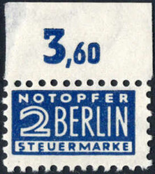 1315: Bizone Compulsory surtax stamp