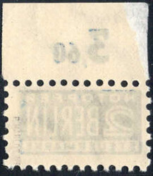 2 Pf Notopfer vom OR, postfr. Luxus m. einwandfreiem KB Harlos ...