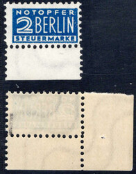 1315: Bizone Compulsory surtax stamp