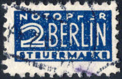 1315: Bizone Compulsory surtax stamp