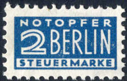 1315: Bizone Compulsory surtax stamp