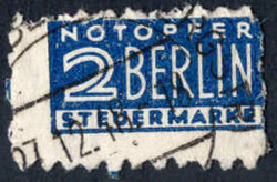 1315: Bizone Compulsory surtax stamp