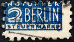 1315: Bizone Compulsory surtax stamp