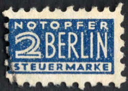 1315: Bizone Compulsory surtax stamp