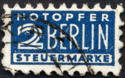 1315: Bizone Compulsory surtax stamp
