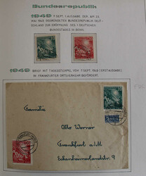 1949-1956 hochspezialisierte Slg. der Anfangsjahre immer wieder mit ...