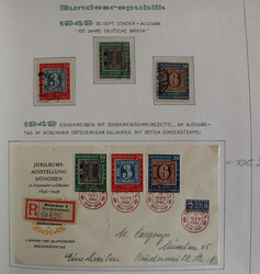 1949-1956 hochspezialisierte Slg. der Anfangsjahre immer wieder mit ...