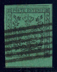 5 C schwarz auf grün ohne Punkt hinter der Nominale, vollrandig ...