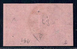 15 C schwarz a. rosa im waagr. Paar, vollrandig Luxus, gepr. Diena  ...