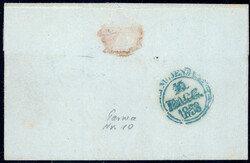 25 C braun, li. minimal tangiert, sonst allseits überrandig a. ...