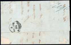 5 C schwarz a. grün riesenrandig a. kpl. Faltbf. v. Modena n. Reggio ...