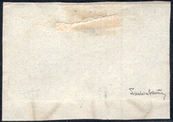 6 Cr dkl´blau im waagr. Paar (teils berührt) a. wunderschönem ...