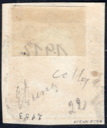 1/2 Gr goldgelb (orange), vollrandig Luxus, mehrfach geprüft u. ...