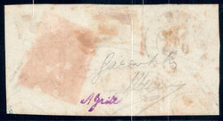 4 Baj schwarz a. rotbraun a. großem Pracht-Bfstck. BOLOGNA, signiert ...