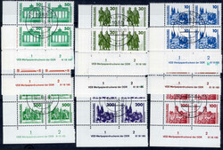 1990 Bauten, je Eck-4er-Bl. li.u. mit DV, rundgestpl. Luxus m. ...