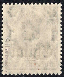 1 C a. 3 Pf braun rußiger Aufdruck, postfr. Luxus, tiefst gepr. ...