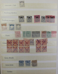 ALTONA-WUPPERTAL urige alte Slg. im E-Buch mit weit über 500 Werten, ...