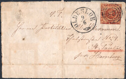"128" OLDESLOE (K1) klar a. Vorderseite (Altersspuren) m. dän. 4 S n ...