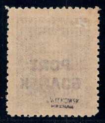 1 Zt schwarzgrau, postfr. Pracht, sign. Witkowski  Automatically ...