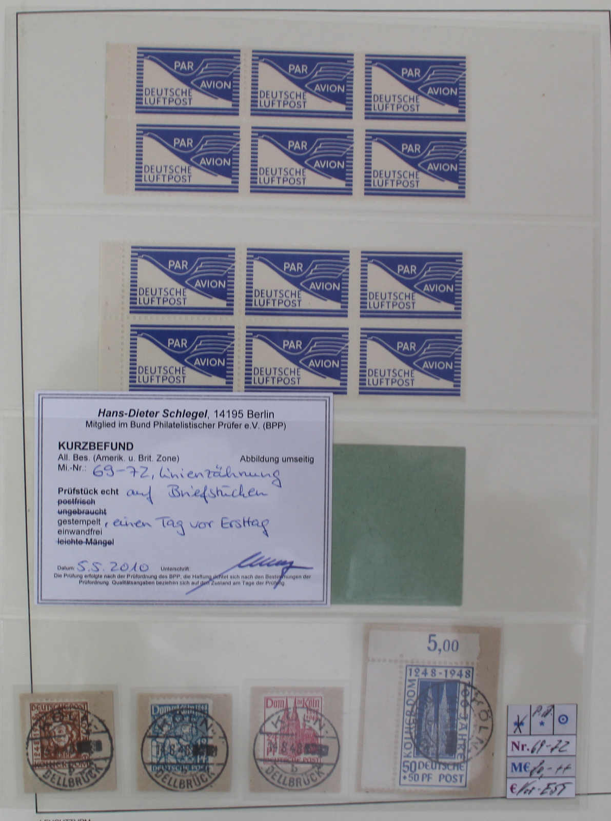 Image 1 for lot number 8886 for AAK Phila GmbH 87th Auction