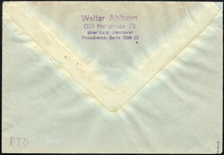 20+5 Pf Währungsgeschädigte, portoger. EF a. Bf. v. Hettensen über ...