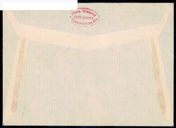 1954 Postillion waagr. Paar, portoger. MeF a. Auslands-FDC v. Berlin ...