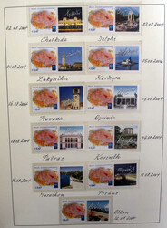 2004 Olympia Athen, tolle postfr. Slg. im Klemmbinder auf ...
