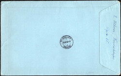 20 Pf Mann in Fesseln im waagr. 6er-Streifen li.o.Ecke, portoger. ...