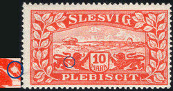 10 M dkl´orangerot m. PF weißer Fleck im Bauch des li. Löwen, ...