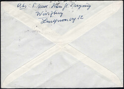 1+5+10+20+8 Pf Heuss-ZusDr. lgd. Wz. Nachauflage m. ZuF a. portoger. ...