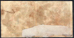 1 Kr schwarz a. hellsämisch im waagr. Paar, vollrandig Pracht, je ...