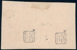 7 1/2+5 Pf Germania-ZusDr a. Luxus-Bfstck. m. Württemberg-SST, gepr. ...